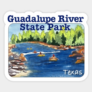 Guadalupe River State Park, Texas Sticker